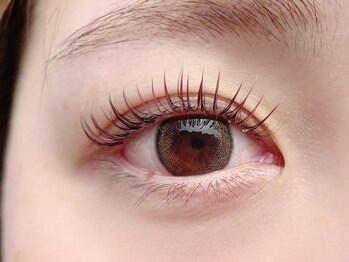 リリー(Lily)の写真/【大人気のフラットラッシュに新色登場★】流行最先端のくすみ系エクステで革新的なお目元を演出☆