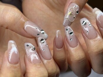 オーシャンネイル 新宿店(Ocean nail)の写真/＼新宿・20時まで／シンプル～ワンホン・韓国ネイルまで◎持ち込み・付け放題コースが人気♪フィルイン対応