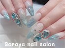 120分持ち込みブルーネイル