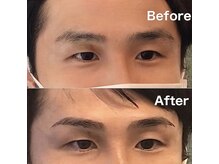 スター 新宿 新宿御苑(★STAR)/施術例　新宿メンズ眉毛