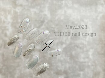 スリー(THREE)/May 2023/nail design