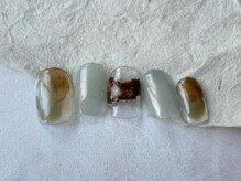 アイネイルズ 梅田店(I nails)/オーロラミラーニュアンス