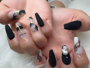 ネイルキュート アンド クールラッシュ 亀有店(nailcute & CoolLash)/スカルプ♪マットネイル