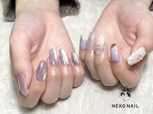 ネコ ネイル(NEKO NAIL)/アシメネイル
