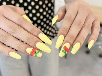 ワンカラー+パーツ付き