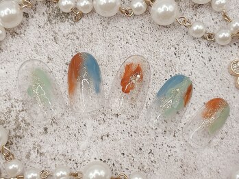 スターネイル 海老名店(STAR NAIL)/塗りかけネイル¥3980