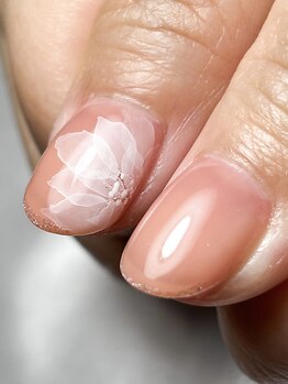 ミータイム(Me Time)の写真/シンプルだからこそ技術力が際立つ！大人上品なデザインで、ワンランク上の"魅せる"指先に♪初回オフ無料◎