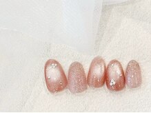 リベレ 福島店(LIBELLE)/マグネットネイル/上品ストーン