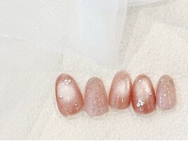 マグネットネイル/上品ストーン