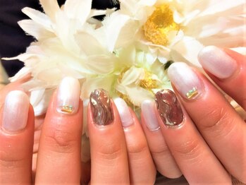 アンベリール ネイルサロンアンドスクール(embellir)/2本アート¥5500コース