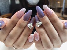 アンクール(an kool)/ビジューネイル