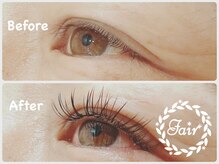 アイサロンフェア 海老名店(eyesalon Fair)/フラットラッシュ130本