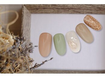 ファストネイル 広島パルコ店(FAST NAIL)/ラメネイル Vカット 【11899】