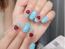 シーシーナナ ネイルサロン(CC NaNa Nail Salon)/夏ネイルハートネイル