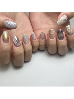 マーレネイル 高槻店(mare nail)/【MARINA】design+++