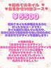 初めてのネイル★おまかせ90分コース