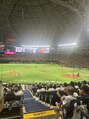 ラシル 博多店(RACIL)&nbsp;野球観戦！ホークスファンです☆