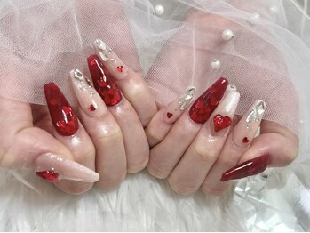 イマドキ(IMADOKI)の写真/かわいい特殊パーツやシールを豊富にご用意［人気No.1スカルプデザインやり放題☆16,500円］ブライダルも◎