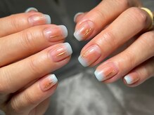ネイルサロン プール ヴー(Nail Salon Pour Vous)/【オーダー】チークグラネイル