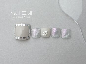 ネイルドール(Nail Doll)の写真/【フットバス(角質ケア)付き☆】足元からおしゃれに♪大人女性のためのフットケア＆ネイルはNail Dollへ◎