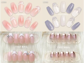 FAST NAIL 荻窪駅前店【パラジェル/ジェルネイル専門/定額/マグネット/フットネイル】/定額 ¥7810 ◆ トレンドコース