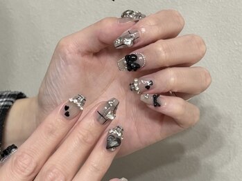 推し活チェック柄【099】