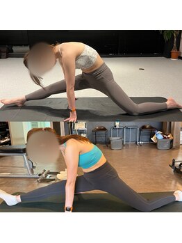 ラグジュアリースタイルビューティプログラム(Luxury Style beauty program)/ストレッチでの変化