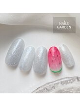 ネイルズガーデン(NAILS GARDEN)/スイカネイル