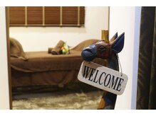 リラクゼーションハウス ハチ(relaxationhouse hachi)の雰囲気（バリ風のお部屋にしたくてバリの雑貨を買い漁りました(^ ^)）