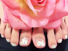 アイリッシュネイル 久屋大通店(Irish Nail)/キラキラホロ×フット