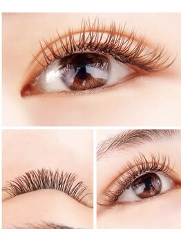 キュート ビューティーサロン(Cute Beauty Salon)/ブラウンフラットラッシュ