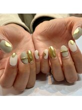 ユースタイル 新宿店(U-style)/ニュアンスミラーネイル