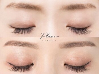 まつげエクステサロン プリューム アイ ビューティー 表参道店(PLUME EYE BEAUTY)/ アイブロウ Before&After