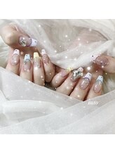 リンドネイル バイ モカ アンド ララ(Lind nail by moca and LaLa)/カラフルフレンチネイル