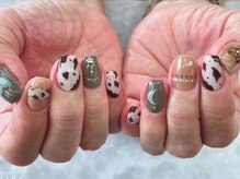 ネイルサロン シェル(Nail Salon SHELL)/牛柄ネイル♪