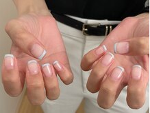 ヴィコ 名古屋栄(vico)/水色フレンチネイル