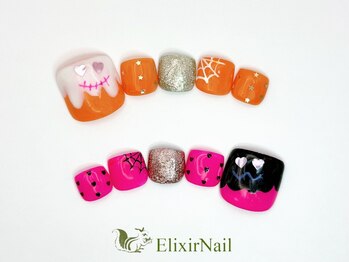 エリクサーネイル 新宿3丁目(Elixir Nail)/フットやり放題/クーポン使用