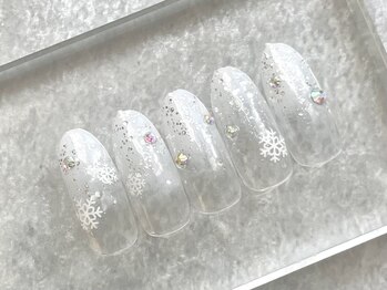 冬【定額グラデーションアート】