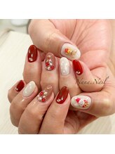ナナネイル(Nana.Nail)/アニマル×クリスマスネイル
