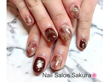 サクラ(Sakura)/【ジェルネイル】持ち込みアート