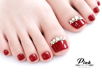 ネイルコレクション ピンク(Nail Collection Pink)の写真/64%OFF★フットキャンペーン!【親指ストーン+甘皮ケア付¥4990】&【ストーン放題¥4990】大好評♪