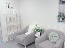 パルネ ド ボーテ(PARNE de beaute)の雰囲気（白を基調としたこだわりの店内で癒し空間をご提供いたします◎）
