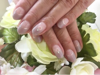 逆フレンチ★グレージュカラー