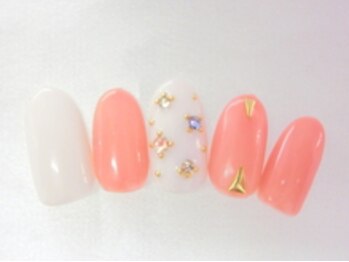 ネイルサロン ロゼオ(Nail salon Roseo)/■渋谷>6990円/マルチドット