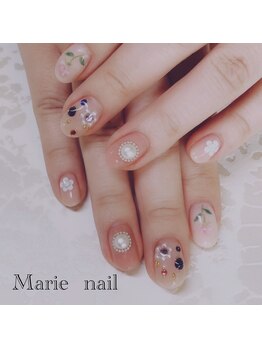 マリーネイル(Marie nail)/#ストーンアート