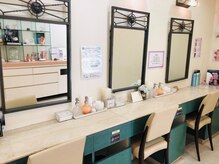 パウダールームにご案内