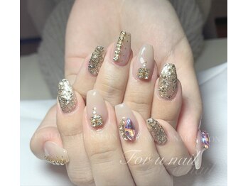 フォーユーネイル(For U Nail)/ゴテゴテ韓国風ネイル