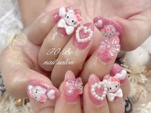 ネイルサロン トゥービー 御徒町上野(To Be)/パーツ無制限コース10980円