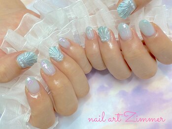 ネイルアート ジマー/60minart/パラジェル/学割あり