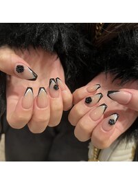 薔薇ネイル[新宿/新宿駅]